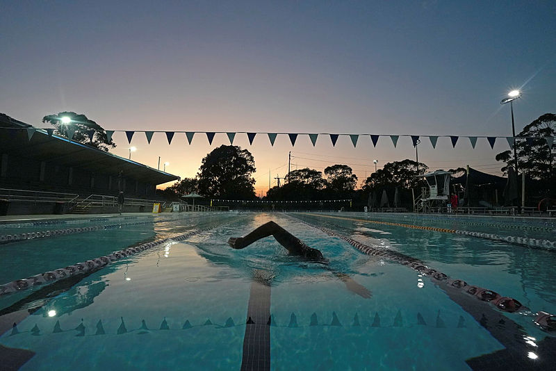 Lap swimmer