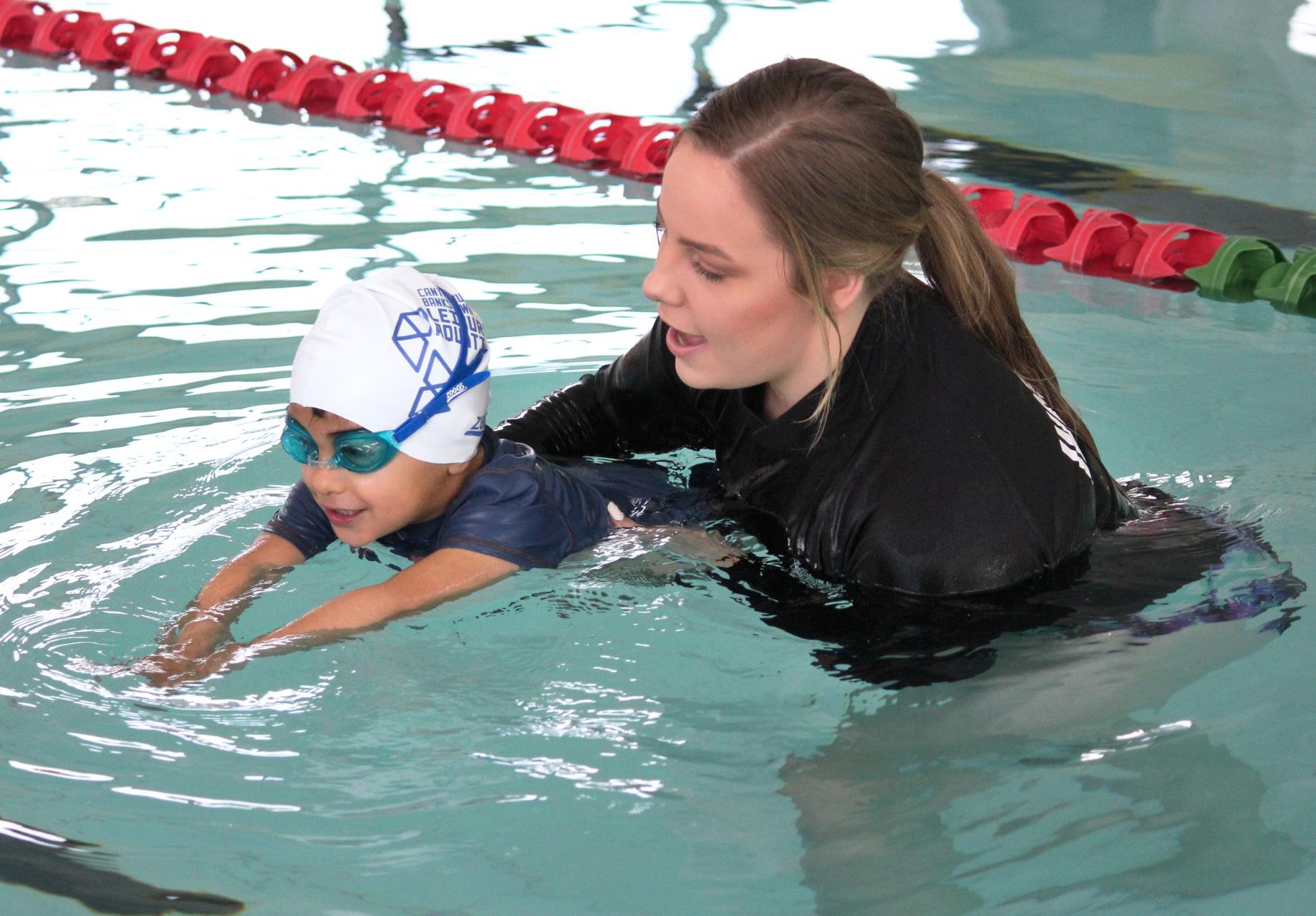 Teacher Teaching a Student